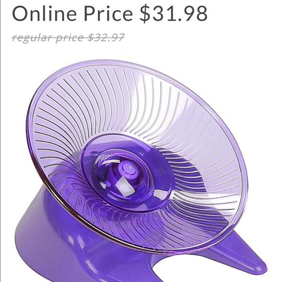 Large Purple Flying Saucer - Picture 2 of 2